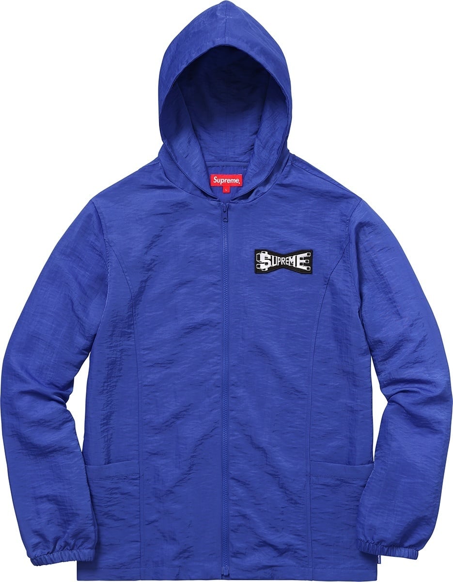 Skew Hooded Nylon Jacket view 4